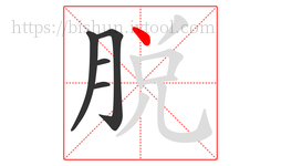 脱字的第5画:丶,点